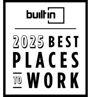 Built in Best Places to Work award logo